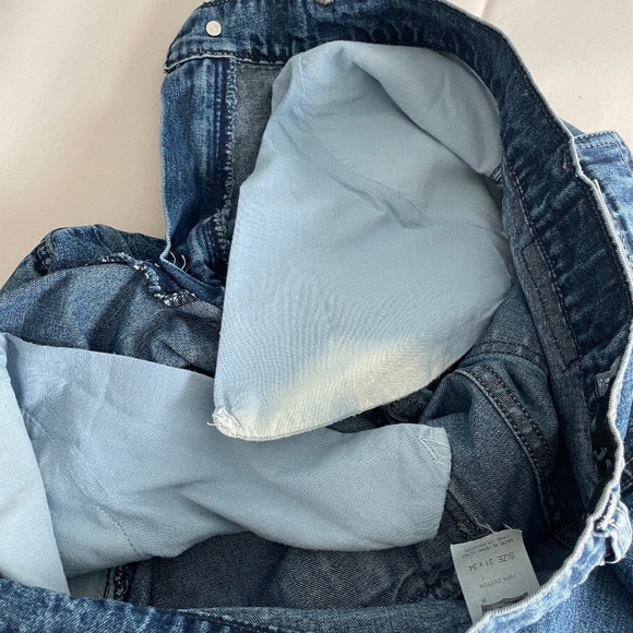 Vintage Y2K Levi's Silvertab Cargo Baggy Jeans Medium Wash 31x34 VTG Loose - Picture 9 of 9